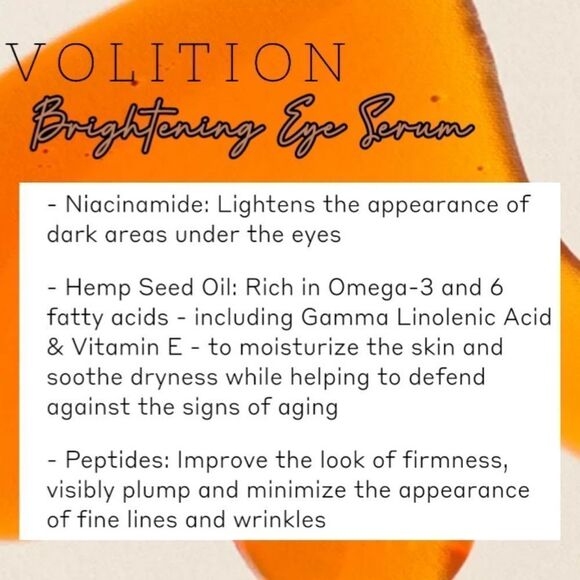 Volition Golden Eye Brightening Serum - Picture 3 of 7